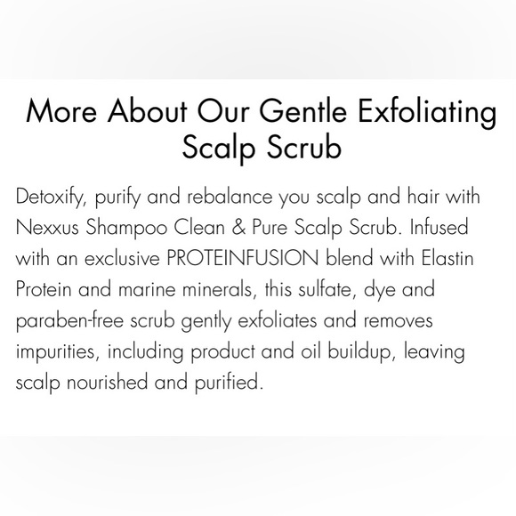 NEXXUS CLEAN AND PURE SCALP SCRUB - Picture 3 of 5